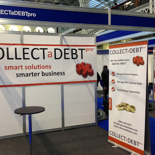 Pull up banner display